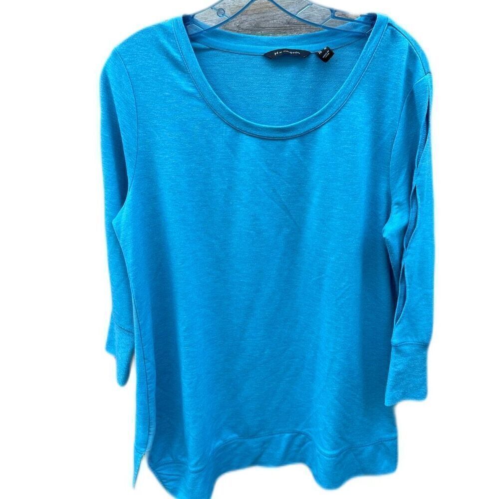 H by Halston size S oversized long cut out sleeves tunic